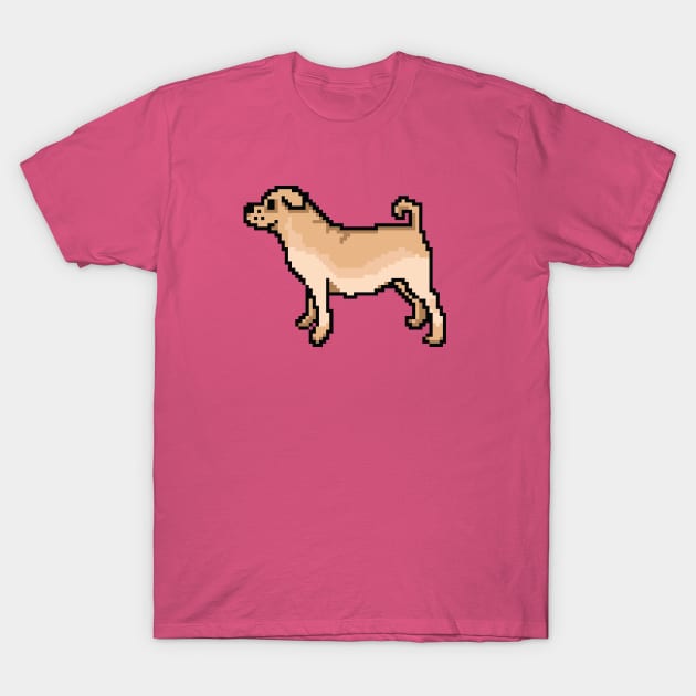 Pixel Dog T-Shirt by christophercomeau